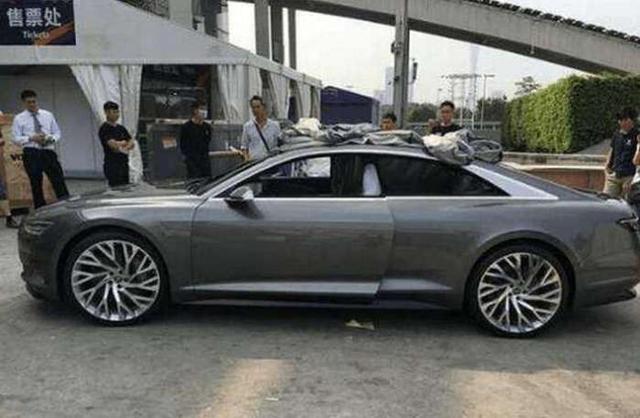 全球首臺奧迪A9進港！不輸阿斯頓馬丁，內(nèi)飾如同飛機頭等艙