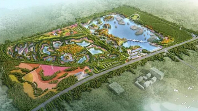 周口中心城區(qū)首個高標準濕地公園開建！這一組效果圖震撼你了嗎？
